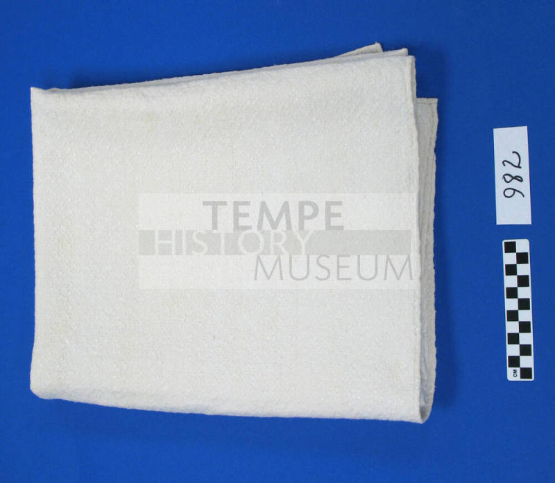 Hand woven tablecloth