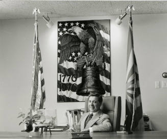 Tempe Mayor Bill LoPiano Sits At His Desk 1