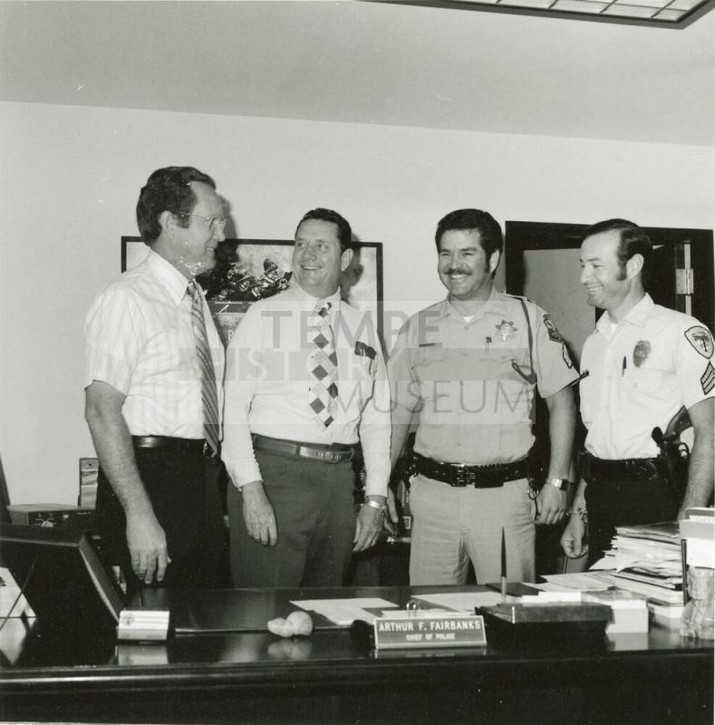 Police Exchange - Tempe Daily News - July 25, 1978