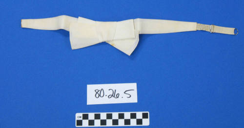 White bow tie