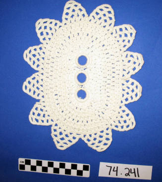 Crocheted doily