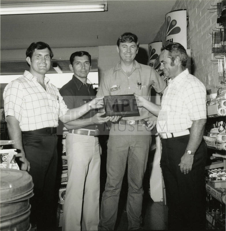Service Award - Tempe Daily News - July 28, 1978