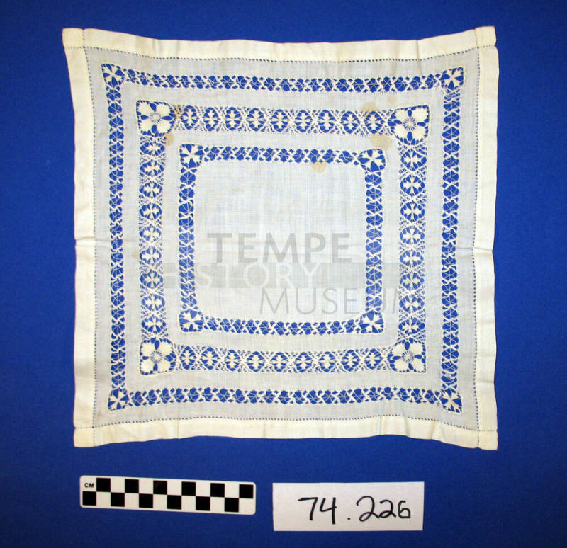 White lace doily