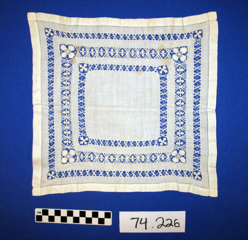 White lace doily
