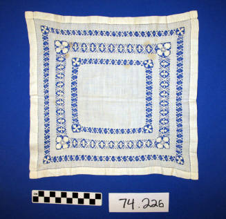 White lace doily