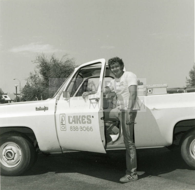 Off On His Rounds - Tempe Daily News - August 11, 1978