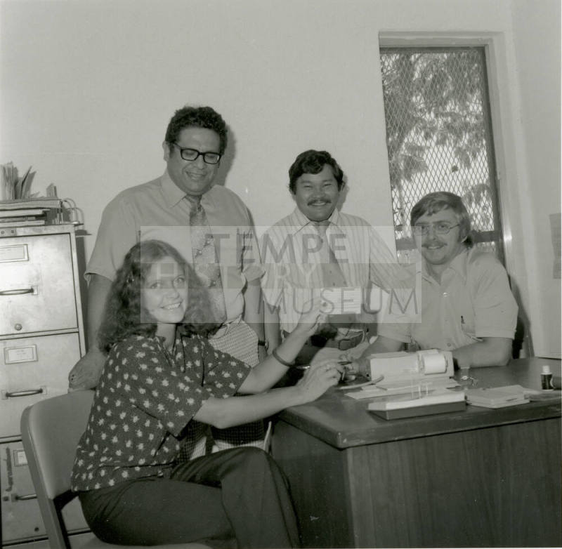 A Day In The Office. - Tempe Daily News, August 24 1978