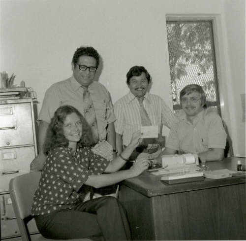 A Day In The Office. - Tempe Daily News, August 24 1978