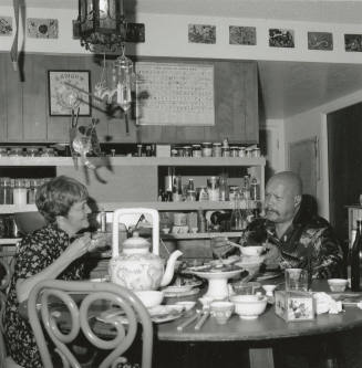 Sitting Down For Tea. - Tempe Daily News, October 5 1978