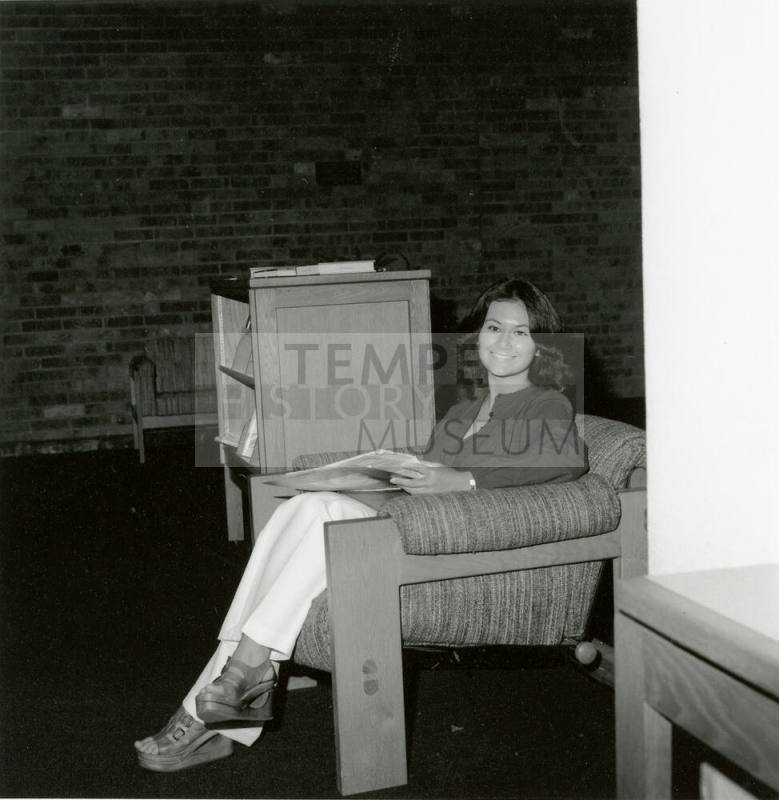Sitting Down And Reading A Book. - August 1978