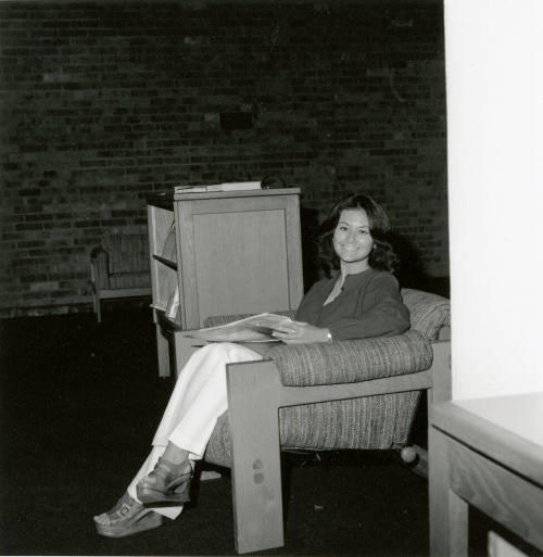 Sitting Down And Reading A Book. - August 1978