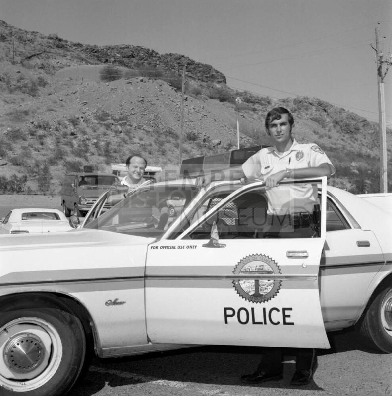 Police officers On Duty. -August 1978