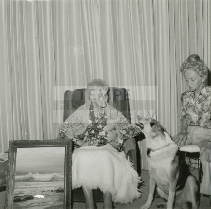'Bird Lady' And Friend - Tempe Daily News - September 2, 1978 - (2 of 2)