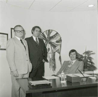 Three Men at a Desk (1 of 2)