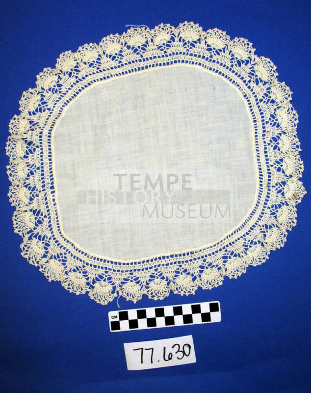 Linen doily