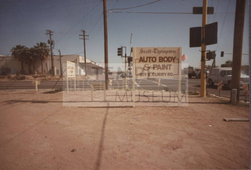 Scott Thompson Auto Body and Paint - 819 E. Princess Drive, Tempe, AZ