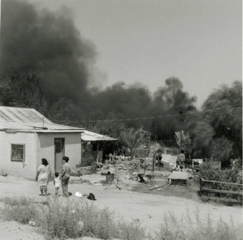 Guadalupe Fire - Smoke Screen - Tempe Daily News - September 2, 1978