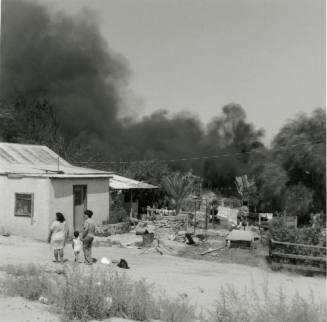 Guadalupe Fire - Smoke Screen - Tempe Daily News - September 2, 1978