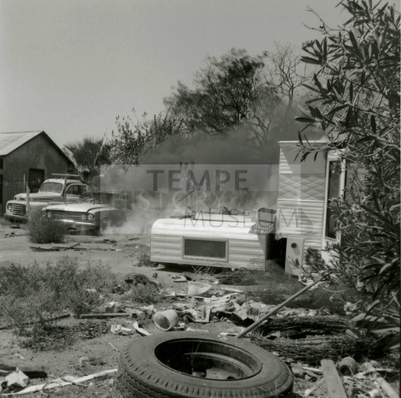 Guadalupe Fire - Tempe Daily News - September 2, 1978