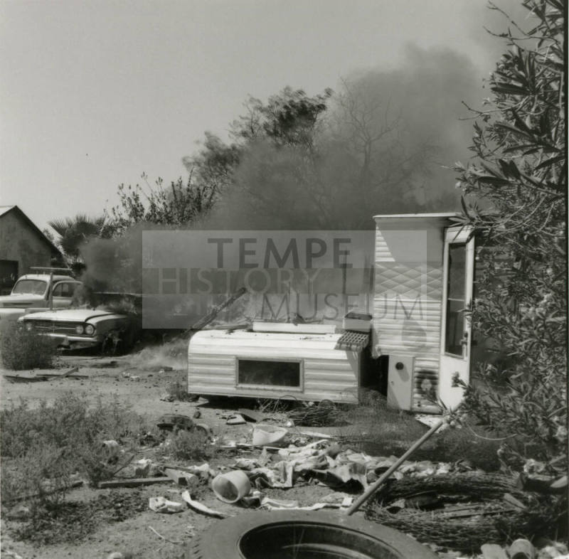 Guadalupe Fire - Tempe Daily News - September 2, 1978
