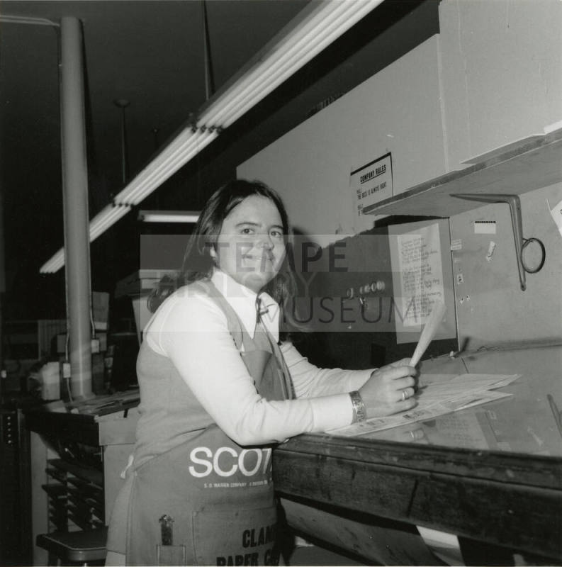 At work -- Sept 1978