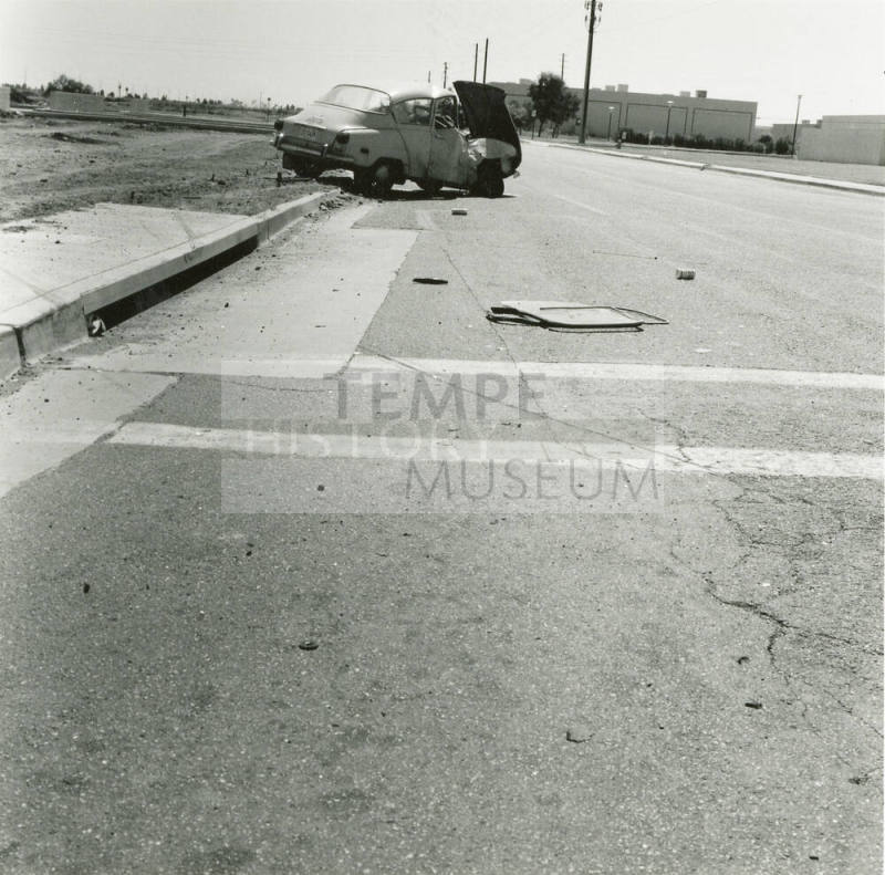 Traffic accident -- Sept 1978