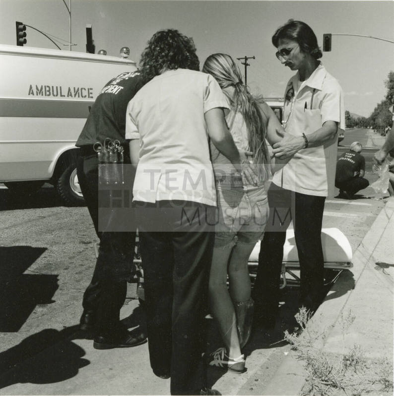 Traffic accident -- Sept 1978