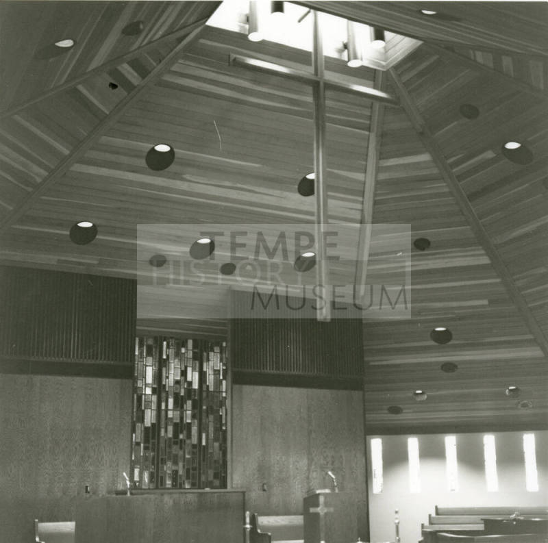 Church interior -- Sept 1978