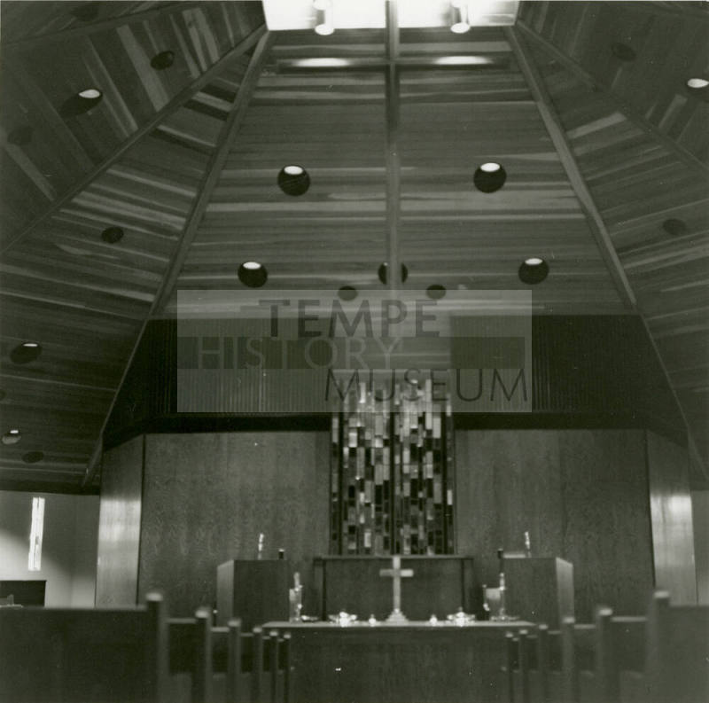 Church interior -- Sept 1978