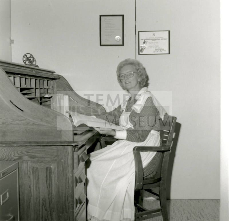 Peggy Burton, Director of Tempe Historical Museum (1 of 2)