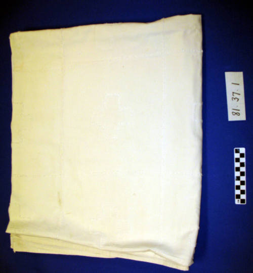White bedspread
