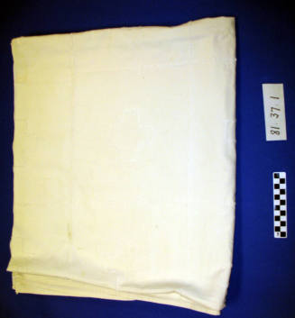 White bedspread