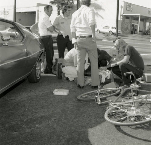 Person Injured in a Bicycle Accident - September 1978