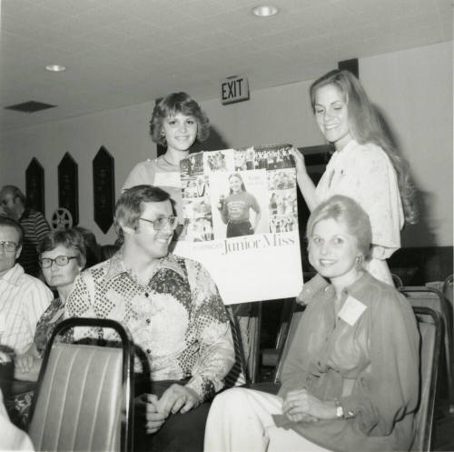 Two Women Display a Poster - October 1978