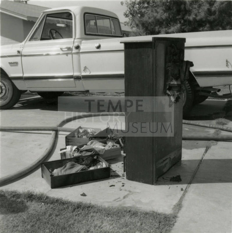 Cleaning the Truck. - October 1978