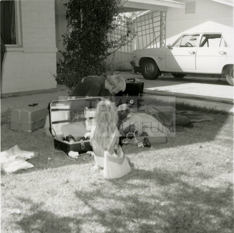Yard Accident. - October 1978