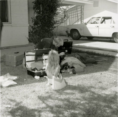 Yard Accident. - October 1978