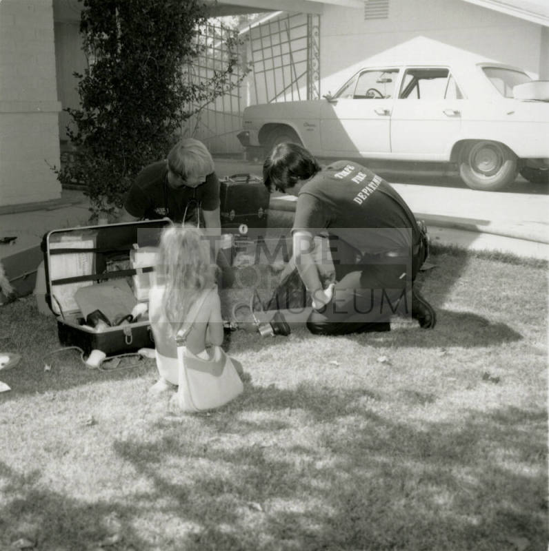 Yard Accident. - October 1978