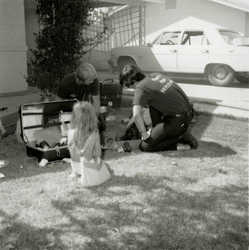 Yard Accident. - October 1978