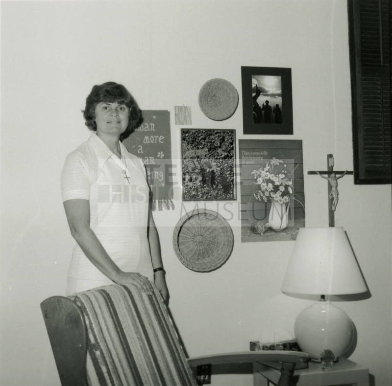 Woman Posing for the Camera. - October 1978