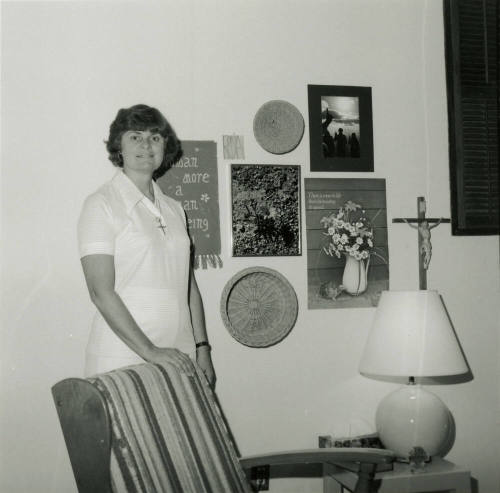 Woman Posing for the Camera. - October 1978