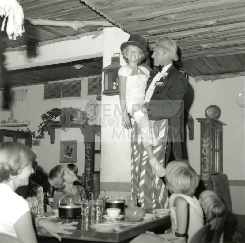 Sitting Down For Supper. - October 1978