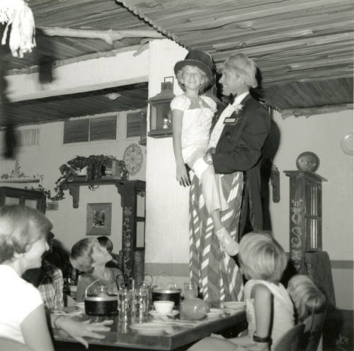 Sitting Down For Supper. - October 1978