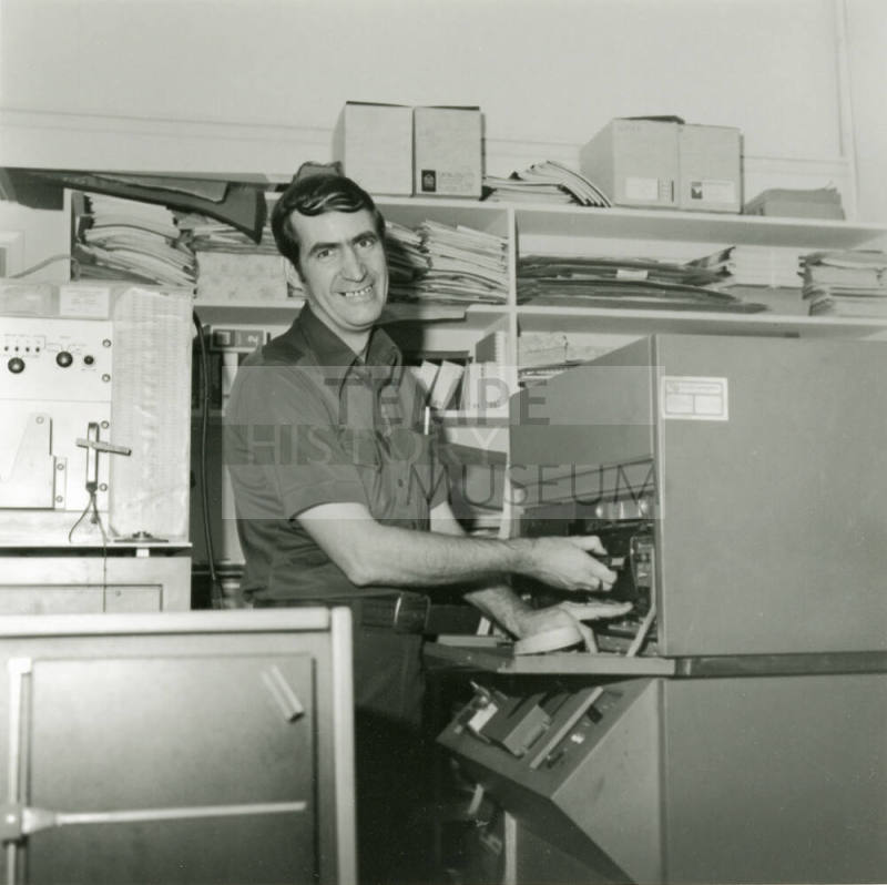 Tom McCrea Posing For the Camera. - Tempe Daily News, October 27 1978
