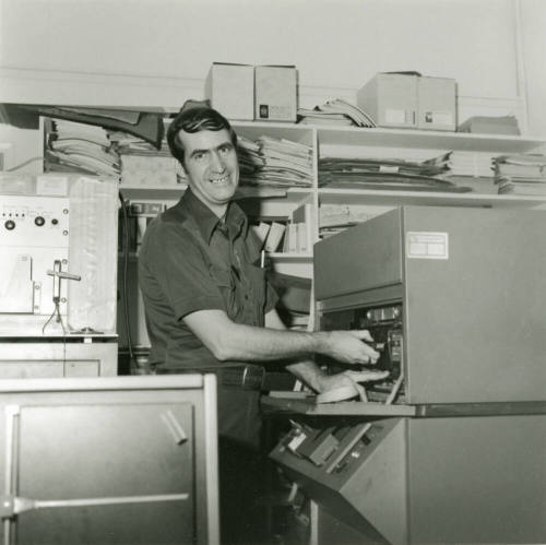 Tom McCrea Posing For the Camera. - Tempe Daily News, October 27 1978