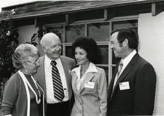 Howard Pyle and three other unidentified people