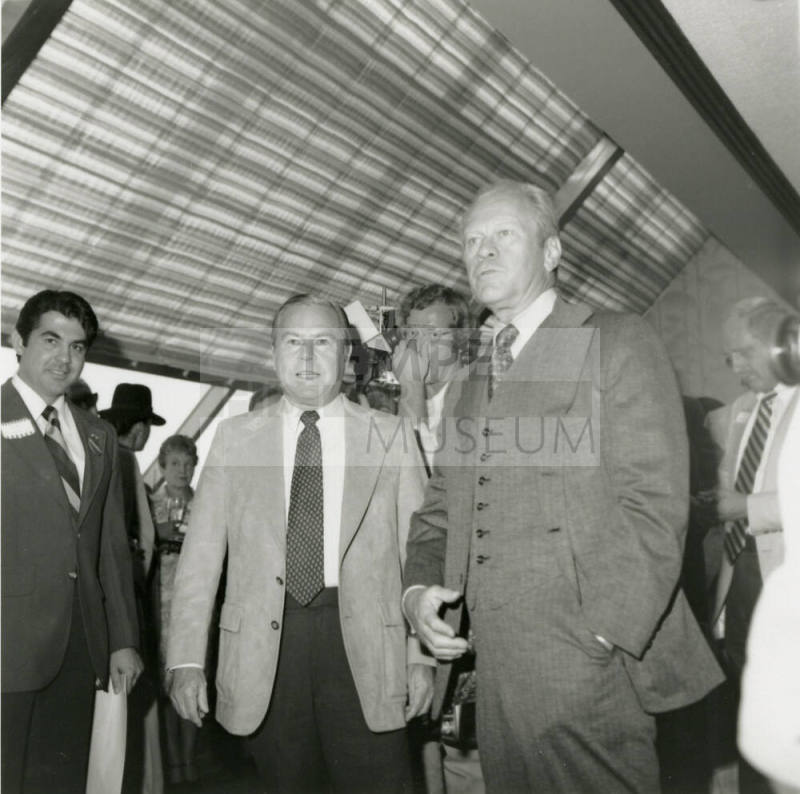 Distinguished Visitor (Gerald R. Ford) - Tempe Daily News - October 17, 1978 - (1 of 3)