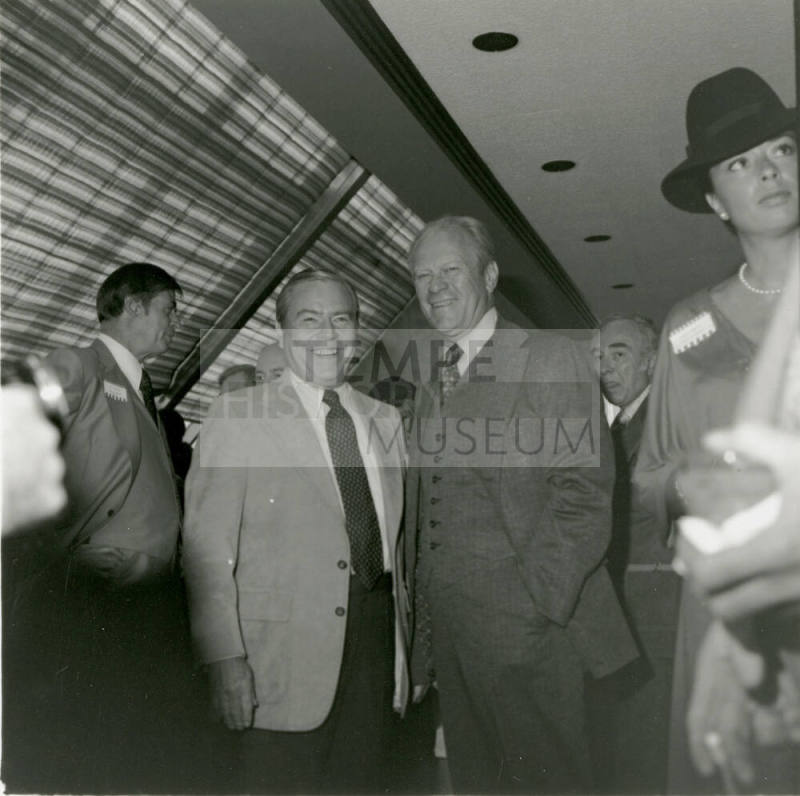 Distinguished Visitor (Gerald R. Ford) - Tempe Daily News - October 17, 1978 - (3 of 3)