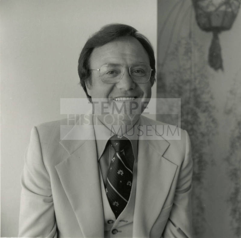 Unidentified Man With Glasses & White Suit - (1 of 2)