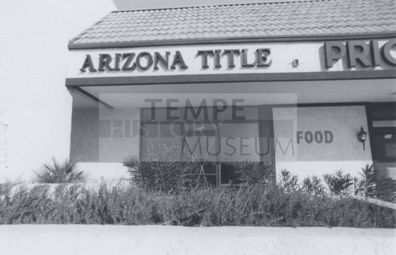 Arizona Title Company - 5016 South Price Road, Tempe, Arizona
